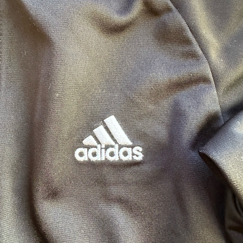Adidas Youth Black and White Tracksuit - Picture 7 of 9